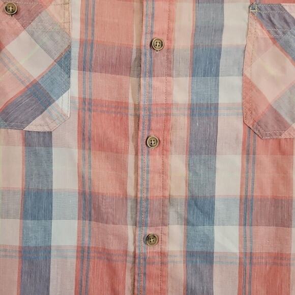 OG Weatherproof Vintage Shirt 2XL Short Sleeve Button Up Americana Normcore - Picture 4 of 16